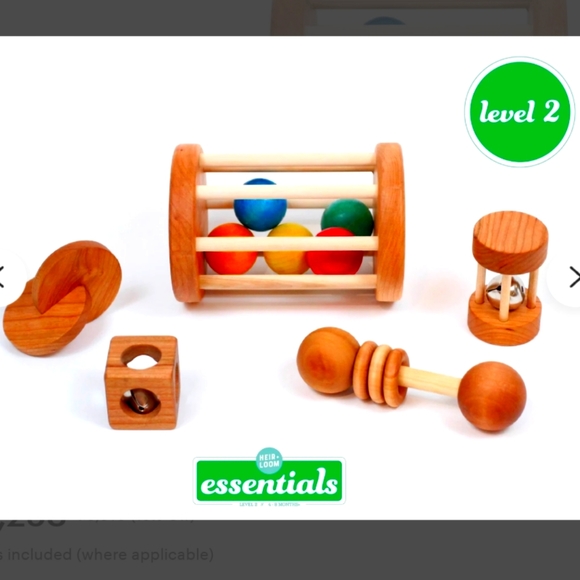 Montessori Baby Learning 5 Piece Set- NEW - Picture 1 of 3